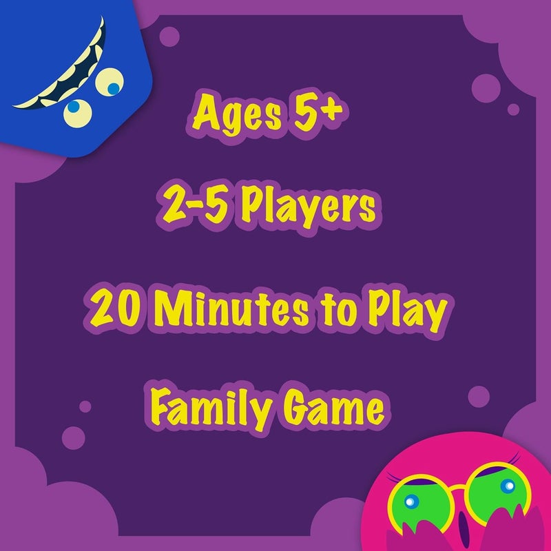 BINCA Card Game - Sleeping Monsters, Sneakiest Strategy & Suspense Game for Kids, Return Gifts for Birthdays, Fun for Family Game Night, Educational & Travel Gifts for Ages 5 & Up, 2-5 Players - Image 5
