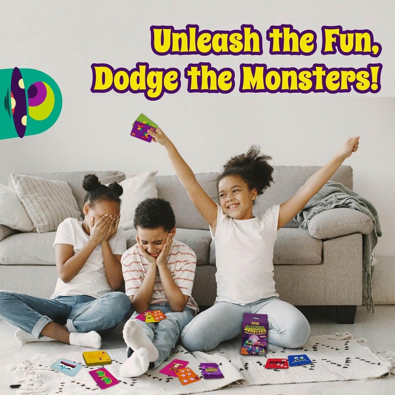 BINCA Card Game - Sleeping Monsters, Sneakiest Strategy & Suspense Game for Kids, Return Gifts for Birthdays, Fun for Family Game Night, Educational & Travel Gifts for Ages 5 & Up, 2-5 Players - Image 3