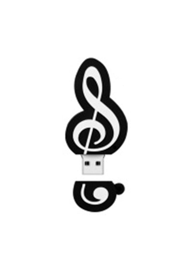 BURAQ MicroDrive 64GB USB 2.0 Music Note U Disk  - Image 1