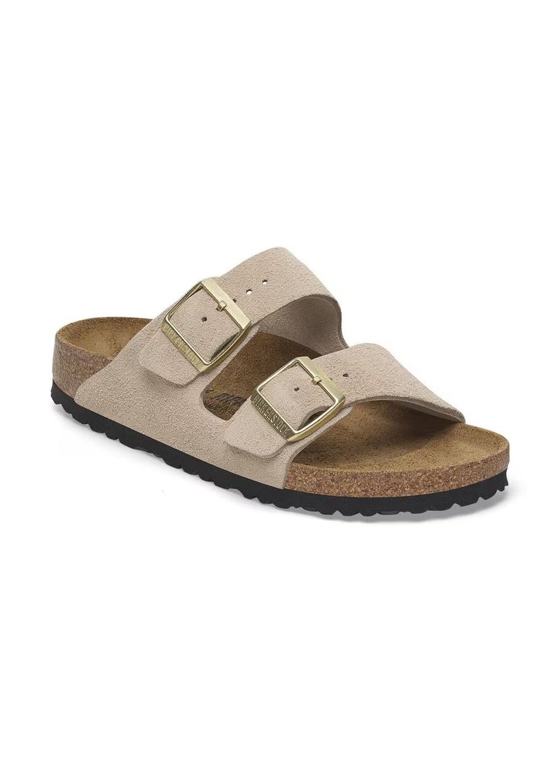 BIRKENSTOCK Arizona Suede Leather - Sandcastle - Image 1