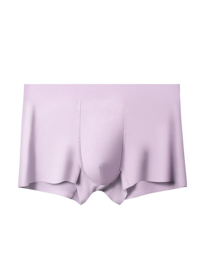 Austrian Element Men's Underwear, Men's 120-count Ice Silk Double-sided Seamless Boxer Briefs, Comfortable Boxer Briefs, Boys' Shorts And Underwear - Image 1