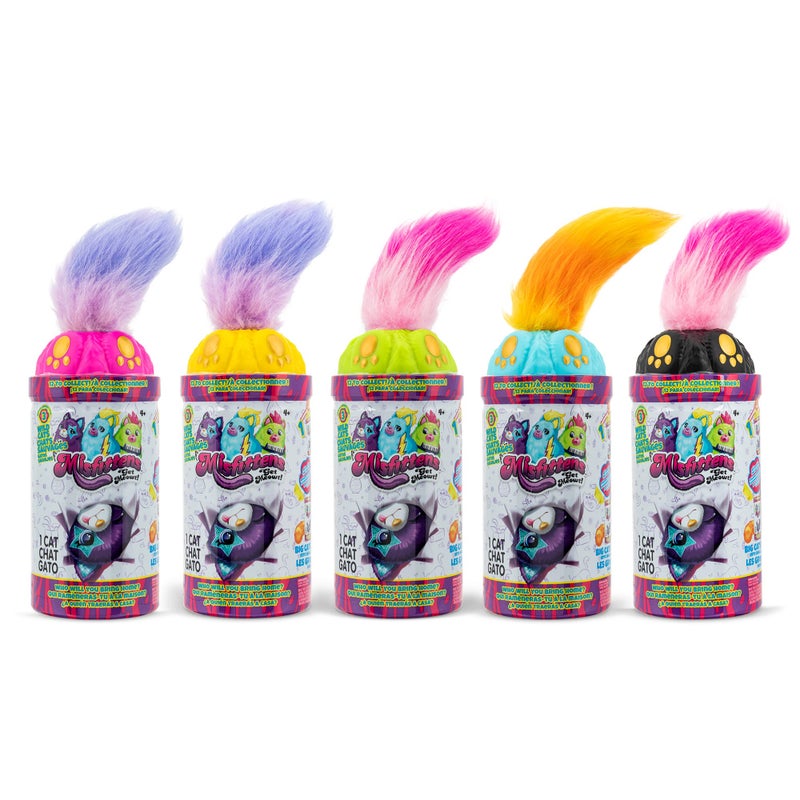 Basic Fun Misfittens Cats - Surprise Collectible Plush - Series 3 Wild Cats, Kittens, Stuffed Cat Plushie, Furry Surprise Toy for Girls, Boys, Kids and Toddlers Ages 3+, 1 Count (Pack of 1) - Image 3