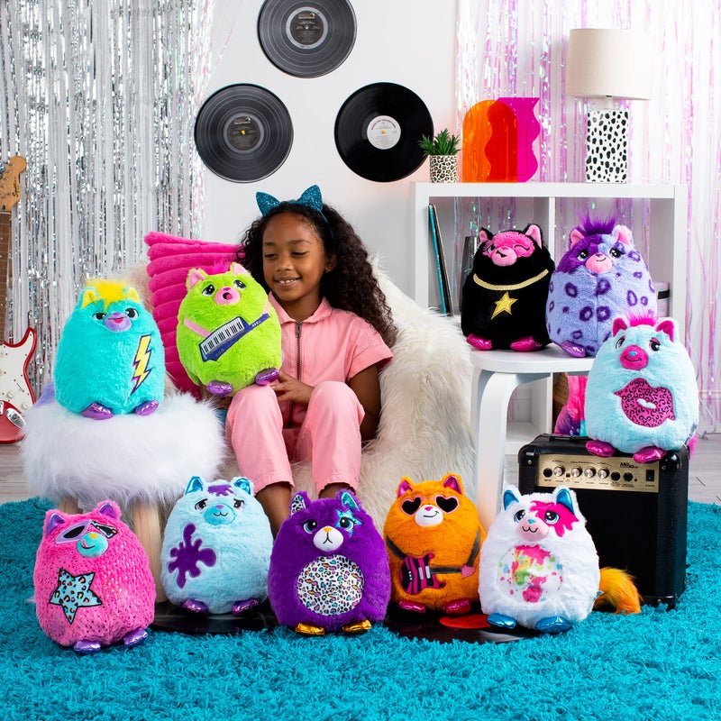 Basic Fun Misfittens Cats - Surprise Collectible Plush - Series 3 Wild Cats, Kittens, Stuffed Cat Plushie, Furry Surprise Toy for Girls, Boys, Kids and Toddlers Ages 3+, 1 Count (Pack of 1) - Image 5