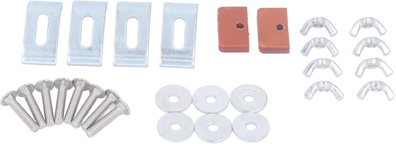 لوحة قاعدة آلة قطع البولي بروبيلين العالمية مقاس 25 × 28 سم مع هامش 2 سم ودليل مسطرة واضح لأعمال النجارة - Image 3