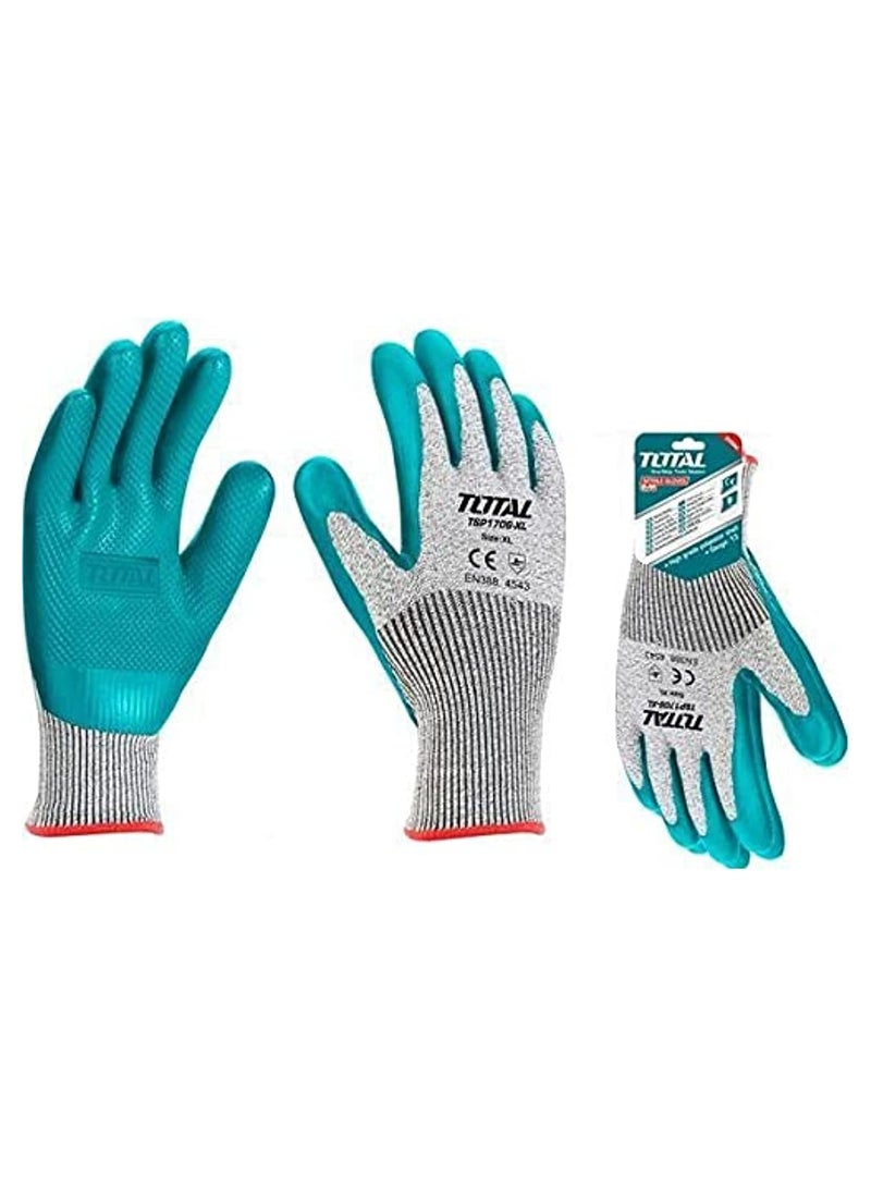 Total Cut-Resistance Gloves (XL, TSP1706)