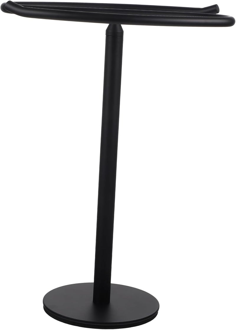 Stainless Towel Holder Stand Towel Rack for Bathroom Space-Saving Vertical Design and and Commercial Use - Image 1