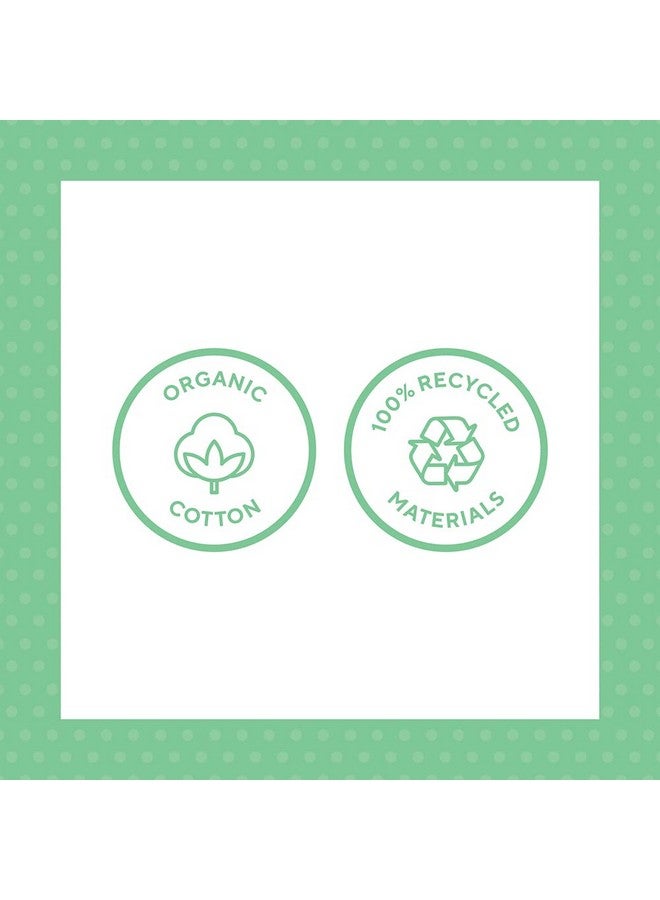 Petit Collage كرة مشغولة للأطفال من قطن عضوي من بيتي كولاج - لعبة تعليمية للأطفال والرضع، مقاس 6” × 4.75” × 5” - لعبة نشاط لطيفة تشجع على الزحف - Image 3