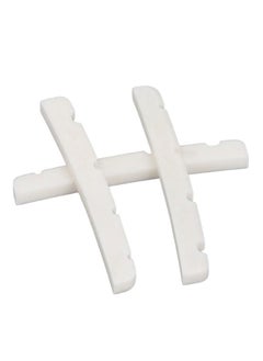 Thoraya 3Pcs Curved Bottom Bass Nut 4 String Slotted Bone Bass Nut Replacement for Fender  - Image 5