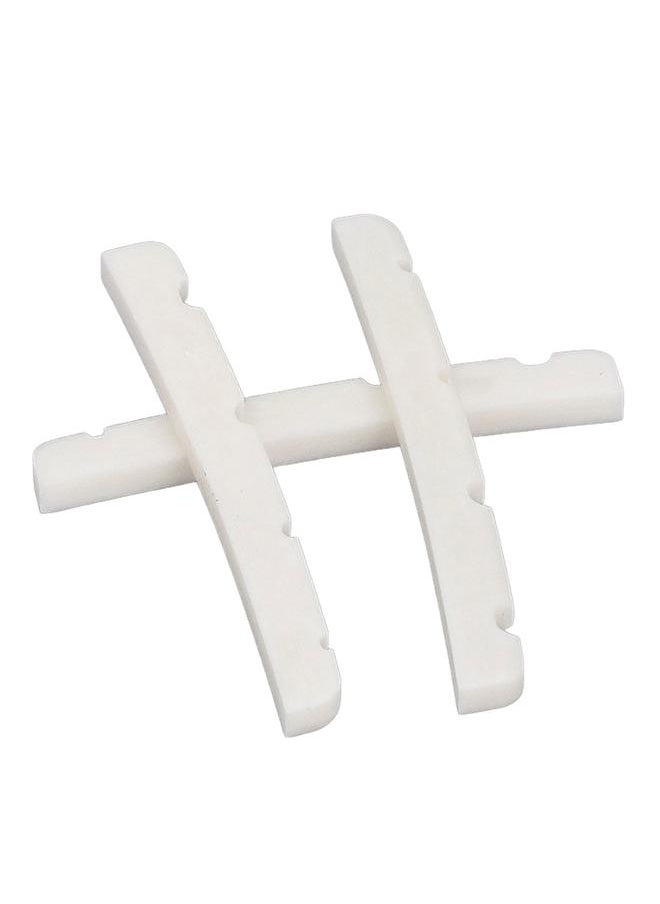 Thoraya - 3Pcs Curved Bottom Bass Nut 4 String Slotted Bone Bass Nut Replacement for Fender - Image 1