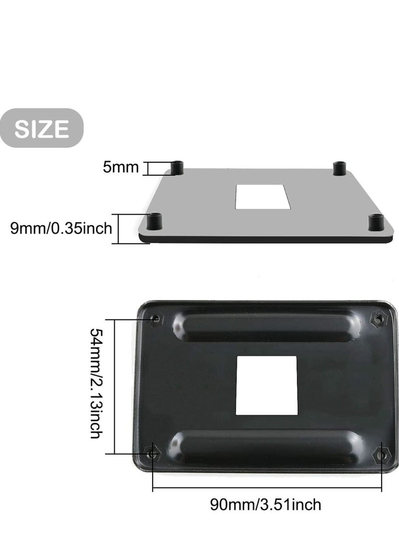 Y&D 2 PCS AM4 Durable CPU Heatsink Bracket, Hook-Type Air-Cooled or Partially Water-Cooled Radiators, Suitable for (Black)  - Image 2