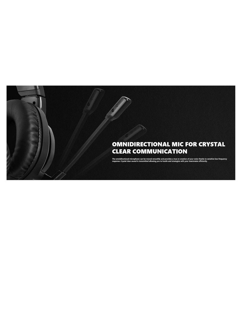 Marvo Marvo HG8958 Wired RGB Gaming Headset - Black  - Image 4
