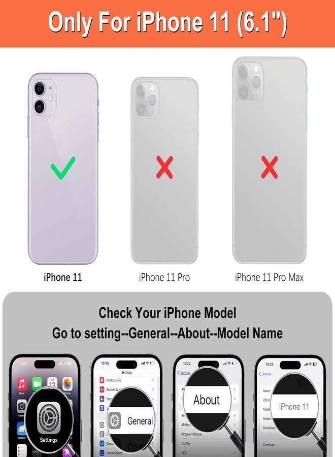 iCoverCase for iPhone 11 Phone Case Wallet with Card Holder, iPhone 11 Wallet Case for Women Men with Wrist Strap, PU Leather Kickstand Protective Flip Cover Case 6.1 Inch (White Leopard) - Image 2