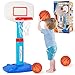 GMAOPHY Toddler Basketball Hoop Indoor for Age 13 Adjustable Kids Basketball Hoops Mini Basketball Hoop with 3 Balls for Outdoor Poolside Birthday Christmas Sport Toys Gift for Baby Boys Girls Age 1 2 3 4 - Image 2
