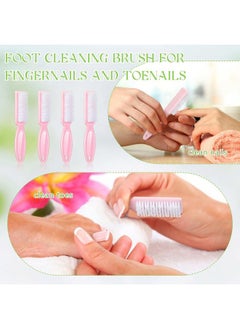 Patelai 12 Pcs Barber Clipper Brush Blade Trimmer Cleaning Brush for Fades Nail Neck Duster Manicure Salon(Light Pink)  - Image 4