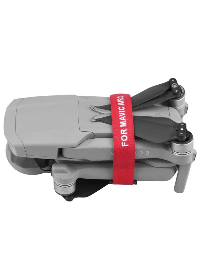 SYOSI 2Pcs Propeller Blade Tape Straps Holder Protection Protector For Drone Accessories Red - Image 5