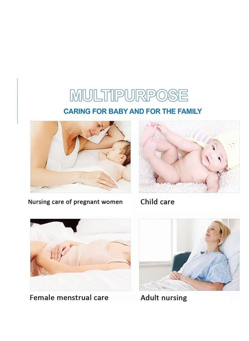 A TO Z A to Z - Disposable Changing Mat size (45cm x 60cm) Large- Premium Quality for Baby Soft Ultra Absorbent Waterproof - Pack of 160 - Lavender - Image 4