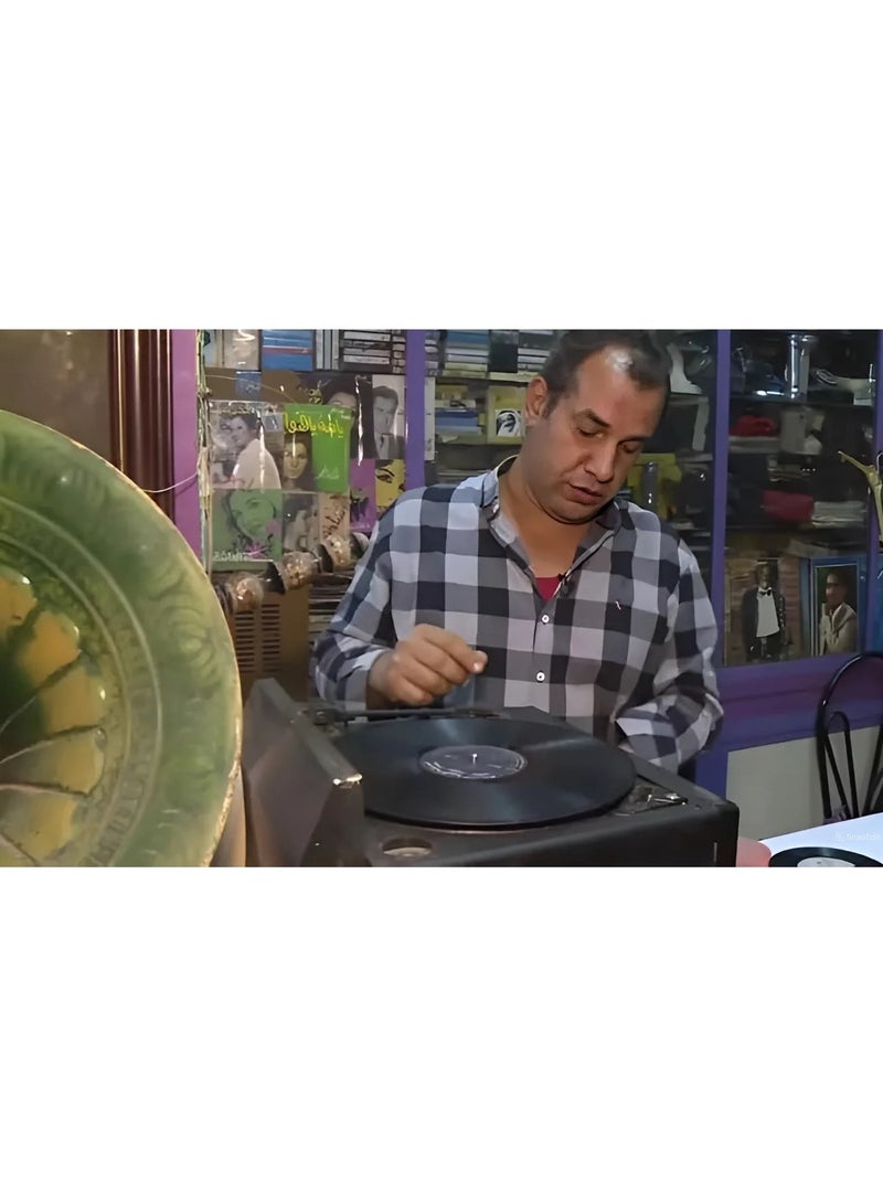 ريبنيو من تحت الماءاسطوانات جرامافون أسطوانة كلاسيكية قديمة عبد الحليم حافظ اغنية رسالة من تحت الماء - Image 3