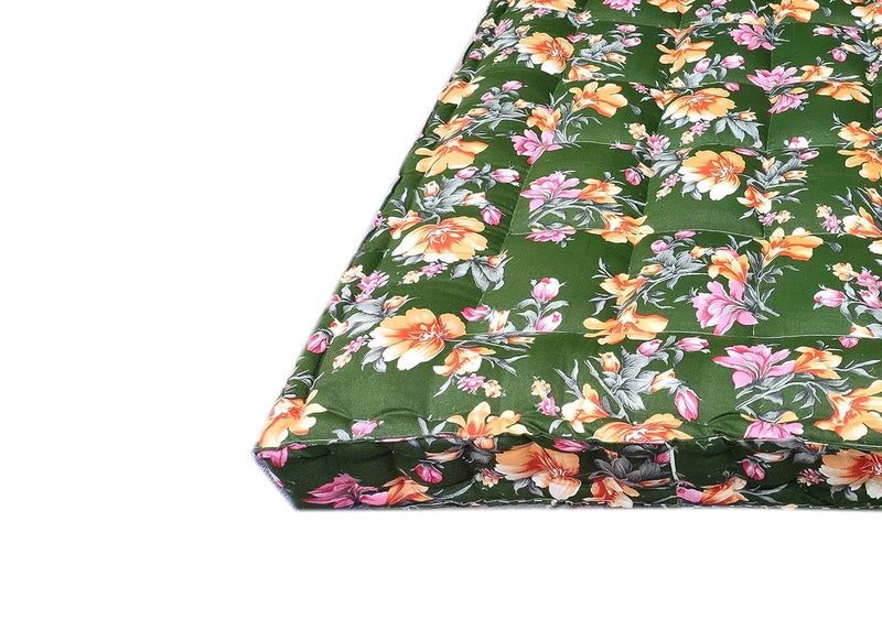 NIVEDHA MATTRESS Nivedha Mattress Organic Silk CottonKapokIlavam Panju Double Cot Mattress 6 x 4 ft 72 x 48 x 6 Inches with 2 Pillows - Image 3