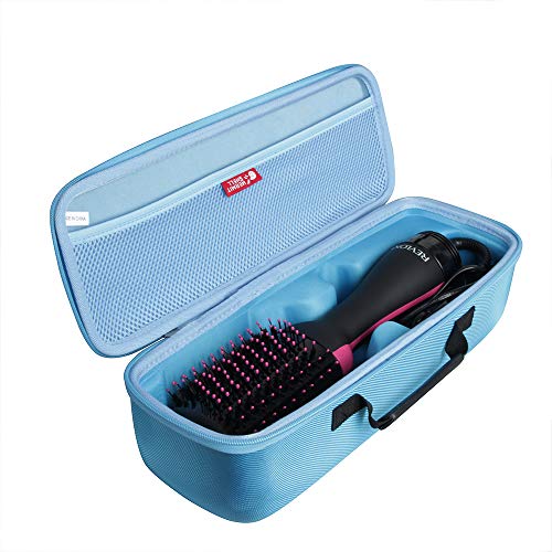 Hermitshell Travel Case for Revlon One-Step Hair Dryer and Volumizer Hot Air Brush (Blue) - Image 1
