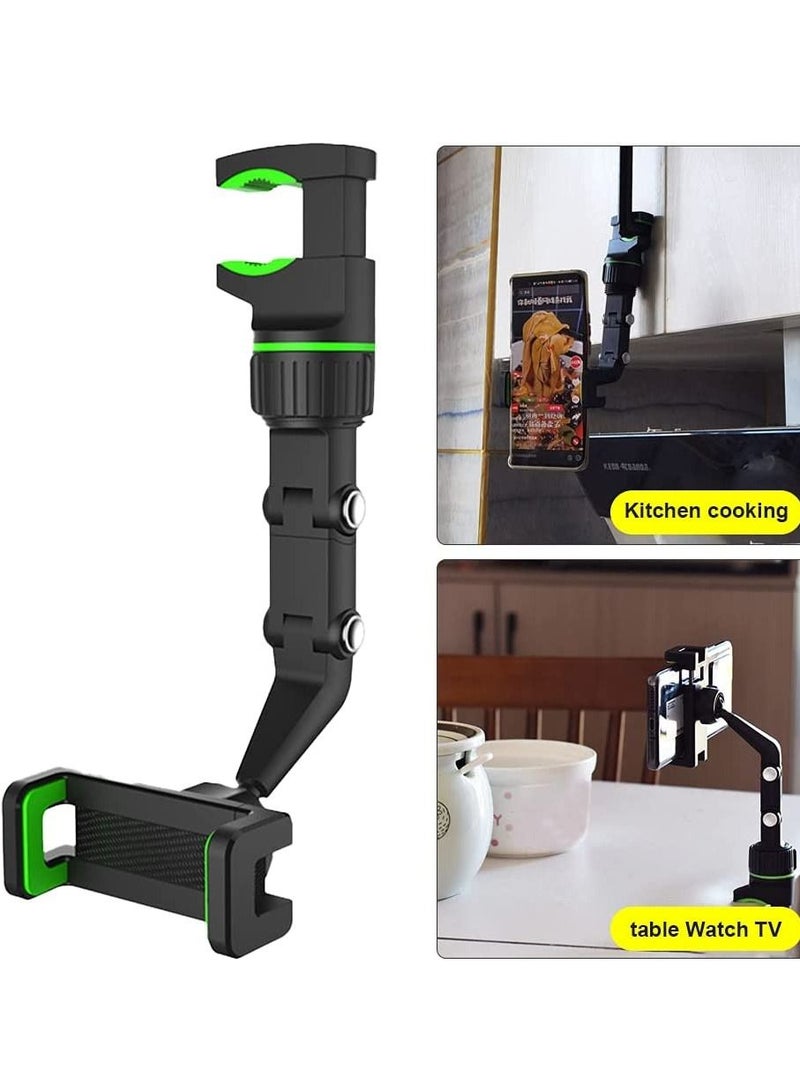 Car Phone Holder Mount, 360 Degrees Free Rotate Adjustable Suspension - Image 1