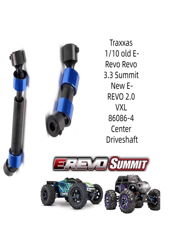 AFDHGS High-Strength Steel CV Center Drive Shaft for Traxxas 1/10 Old E-Revo Revo 3.3 Summit New E-REVO 2.0 VXL 86086-4 Upgraded Parts - Image 4