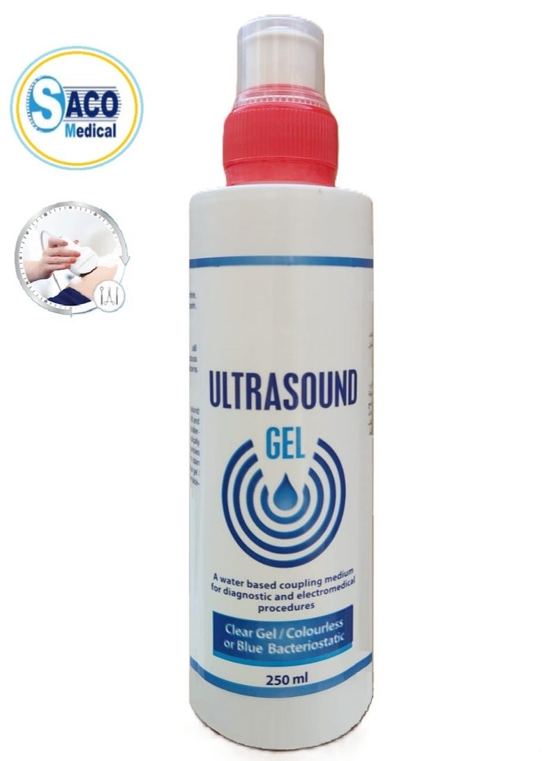 ساكو الترا ساوند جل بالموجات فوق الصوتية اقل حركة عالي اللزوجة  ومضاد للجراثيم 250 مل من ساكو - Image 2