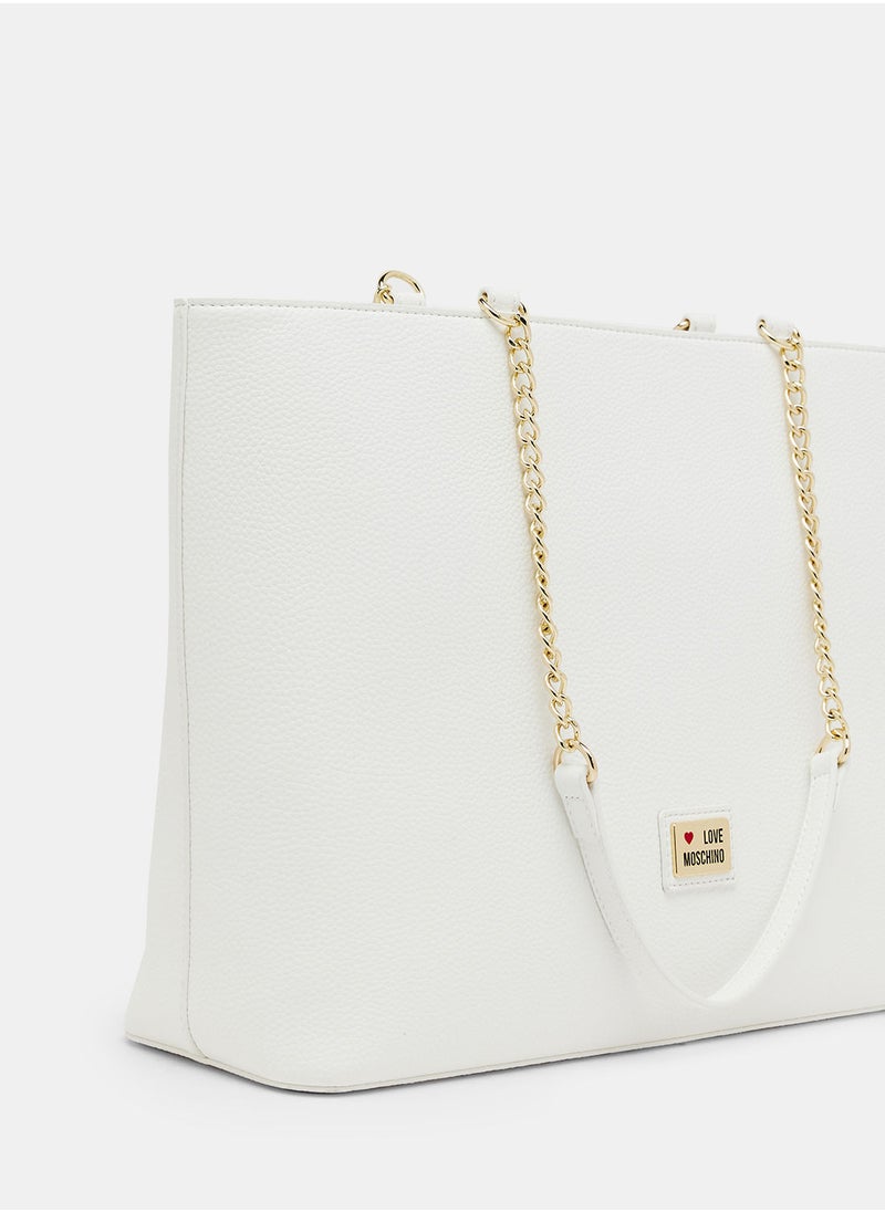 Love Moschino - Logo Tote Bag - Image 1