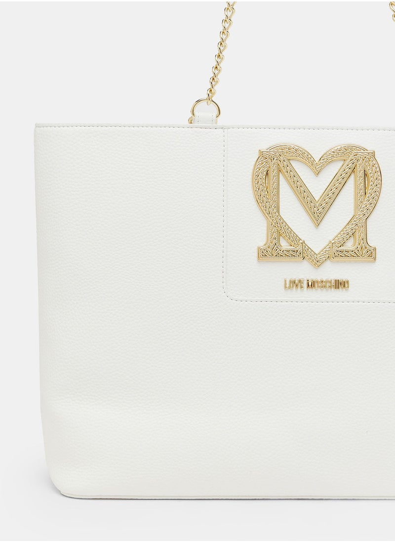Love Moschino - Logo Tote Bag - Image 1