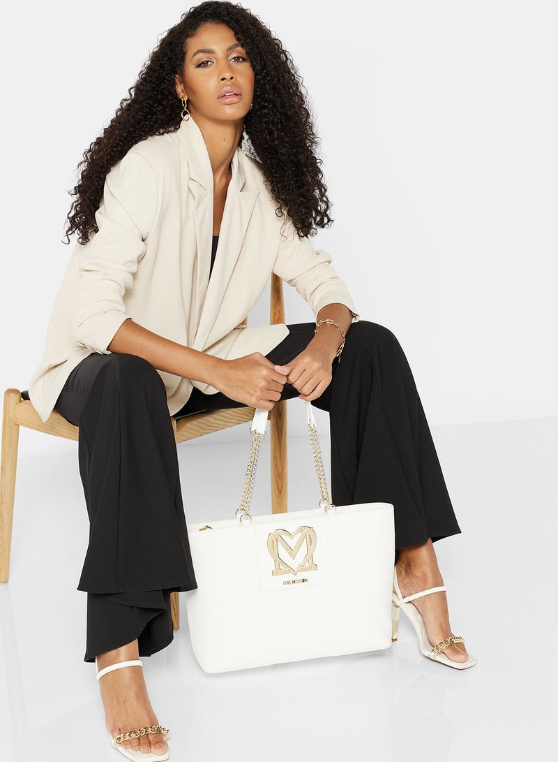 Love Moschino - Logo Tote Bag - Image 1