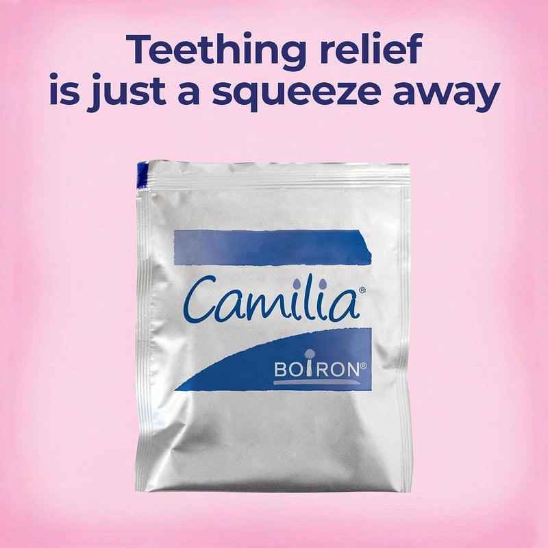 Boiron Camilia Teething Drops for Daytime and Nighttime Relief of Painful or Swollen Gums and Irritability in Babies - 30 Count - Image 3