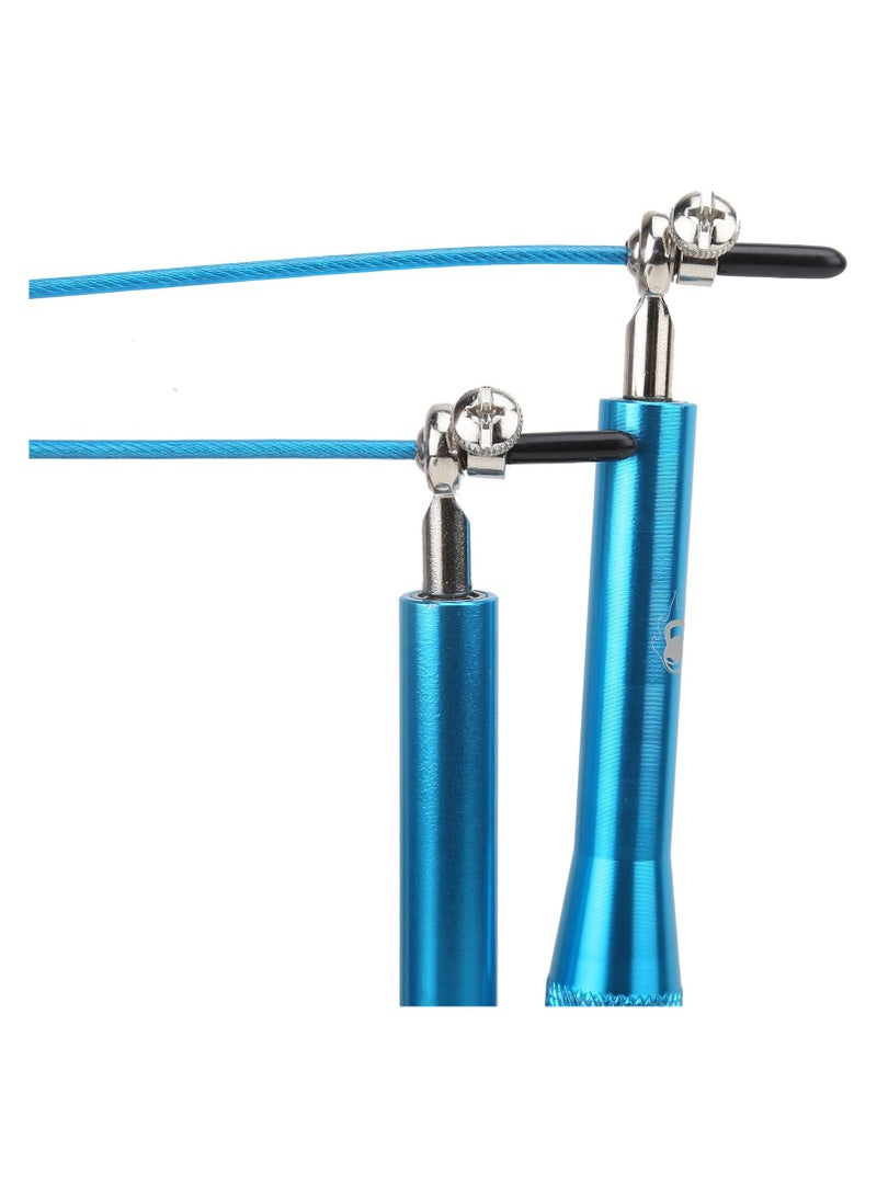 Burnlab Metallic Handle Skipping Rope (Blue) - Image 3
