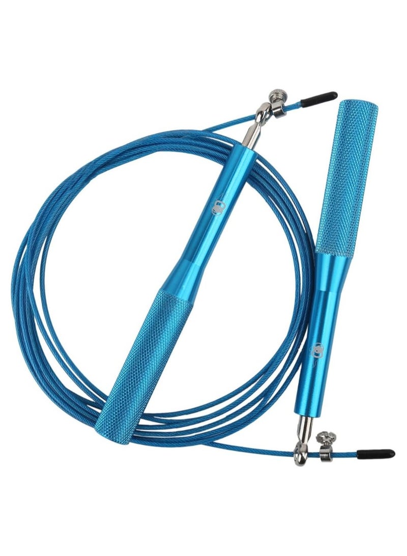 Burnlab Metallic Handle Skipping Rope (Blue) - Image 2