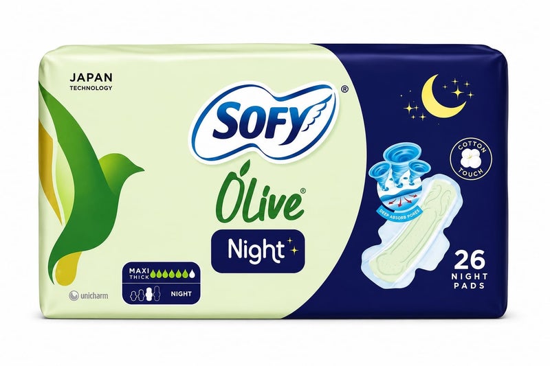 Night Maxi Thick Sanitary Pads – 26 Night Pads
