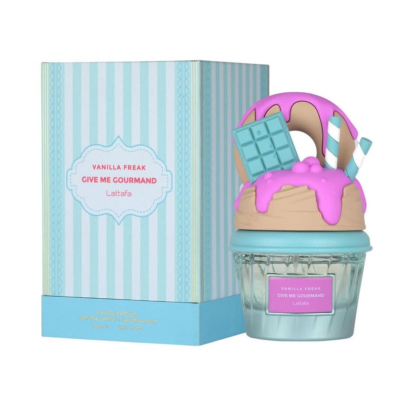 Lattafa Unisex Give Me Gourmand Vanilla Freak EDP Spray 2.53 oz Fragrances - Image 2