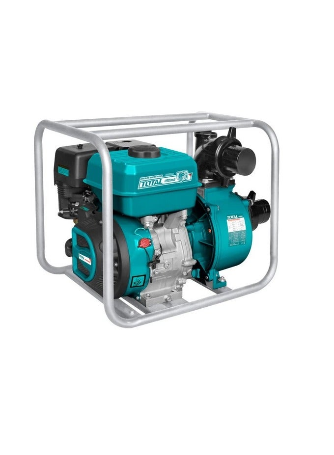 TOTAL TOTAL 9HP Gasoline Water Pump - 4" TOTAL Gasoline Pump, 1500L/min Max Flow, 30m Max Head Lift, 8m Max Suction, 270cc Engine, 6L Fuel Tank, Recoil Start – Ideal for Irrigation, Construction, and Drainage  - Image 3