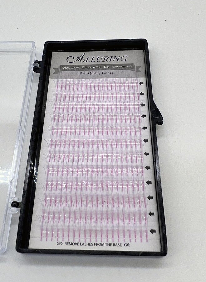 Alluring Color Volume Lashes 5D Lash Fans C curl 0.07mm Thickness Eyelash Extension (Pink, 13) - Image 2