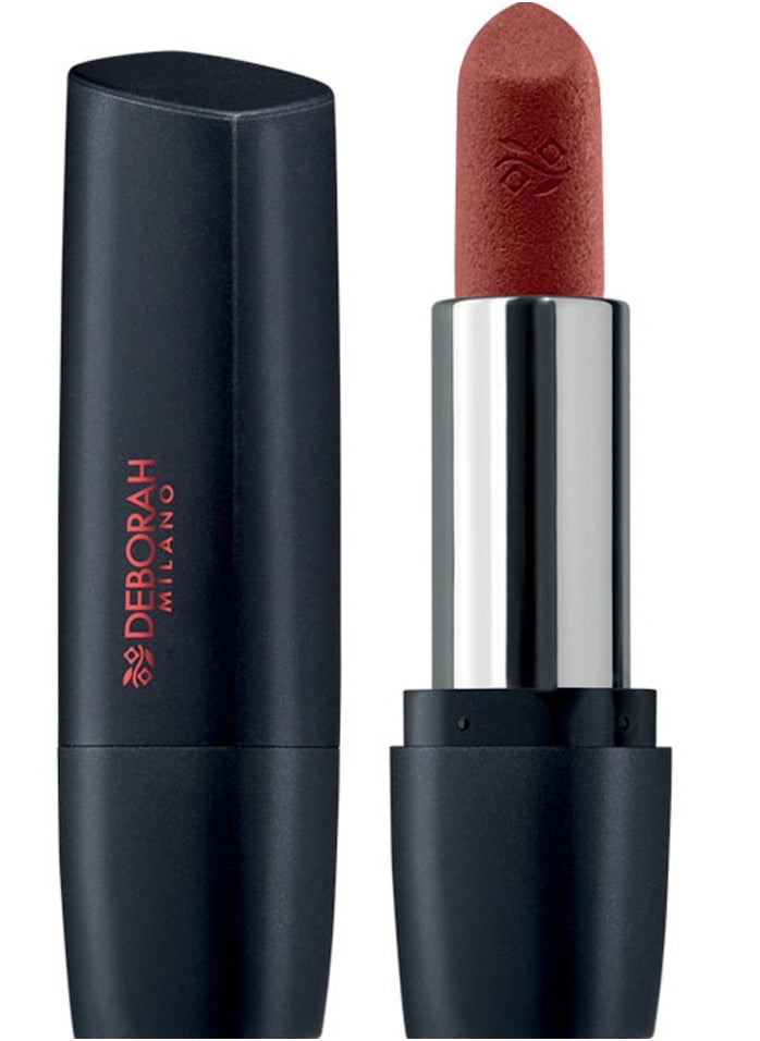 DEBORAH MILANO MILANO RED MAT LIPSTICK NO. Nude Rose 30 