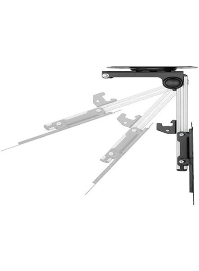 Skilltech Telescopic LCD TV Ceiling Mount – Adjustable Ceiling Bracket for 26"–75" Screens, VESA Compatible, 360° Rotation, Heavy-Duty Steel, Detachable Panel – Black - SH 2022CM - Image 4