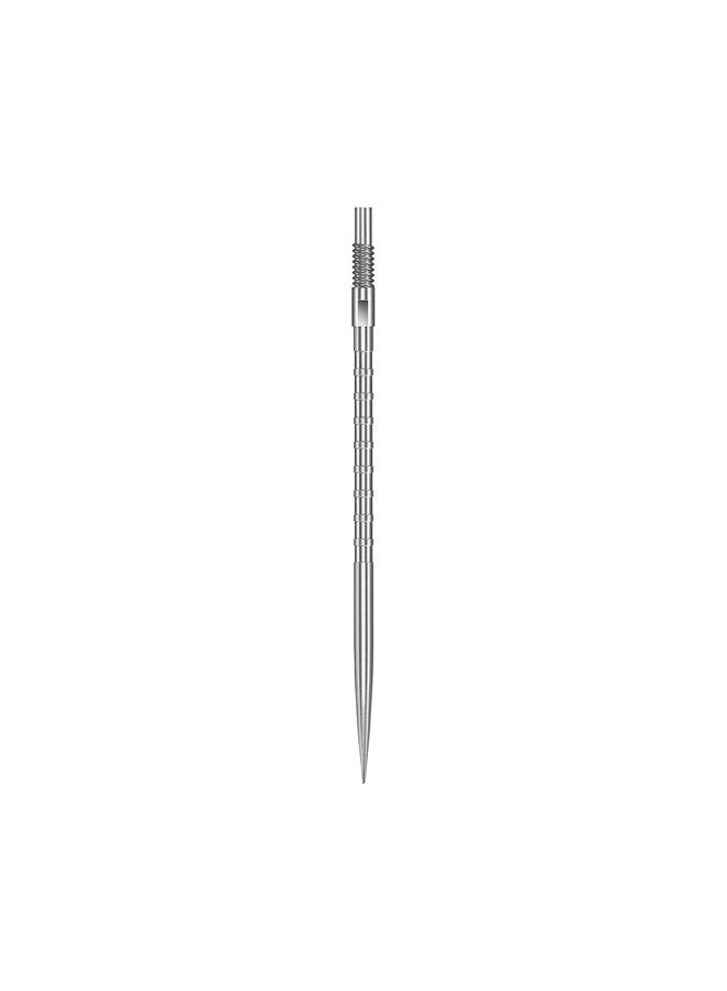 Harrows HM Grip Heavy Metal Quick Points – Ryan Searle Inspired Dart Points with Square-Cut Finger Grip Rings – No-Break Quick Point System for Fast Point Swaps – 40mm Silver - Image 5