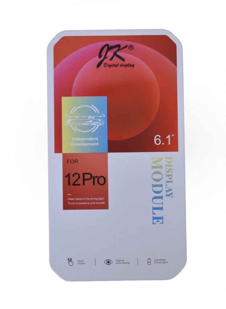 جيه كيه جيه كيه شاشة LCD لأبل iPhone 12 و 12 Pro