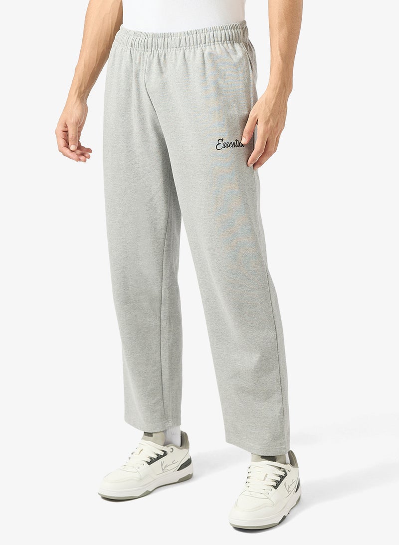 Seventy Five Text Print Relaxed Fit Joggers - Image 1