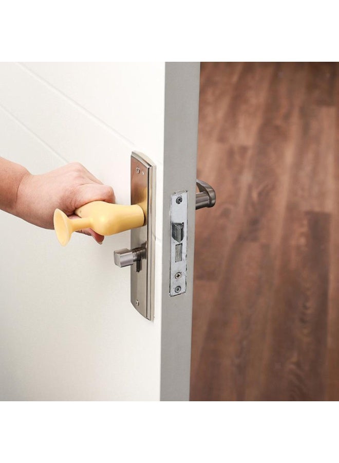 Hand-Held Silicone Door Stopper – Anti-Collision, Noise Reduction, Wall & Paint Protector  - Image 3