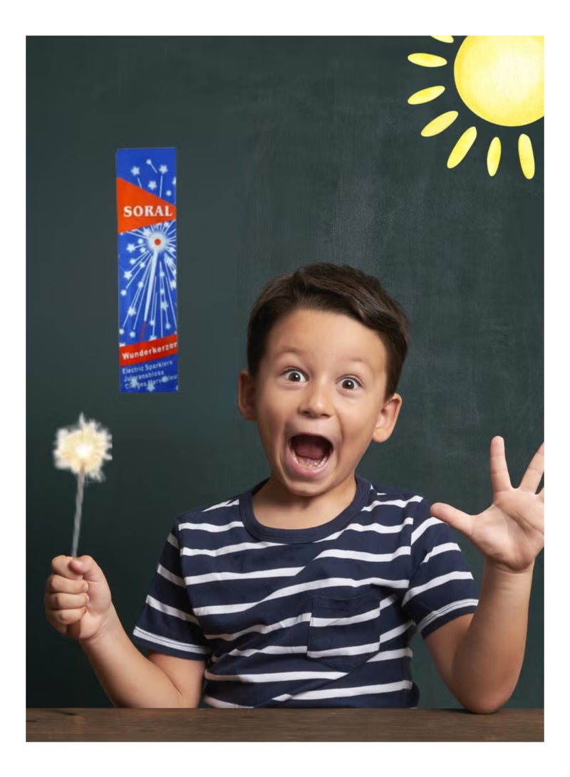 SORAL Sparkling Candles 10 Pc - Image 4