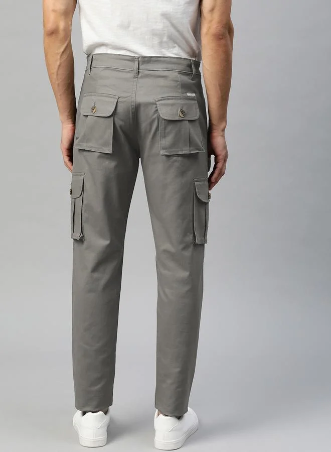 Hubberholme  Grey Pants for Men | Best Price UAE