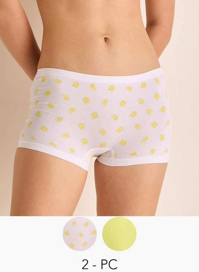 Splash FAV Set of 2 - Boyshort Briefs with Elasticated Waistband
