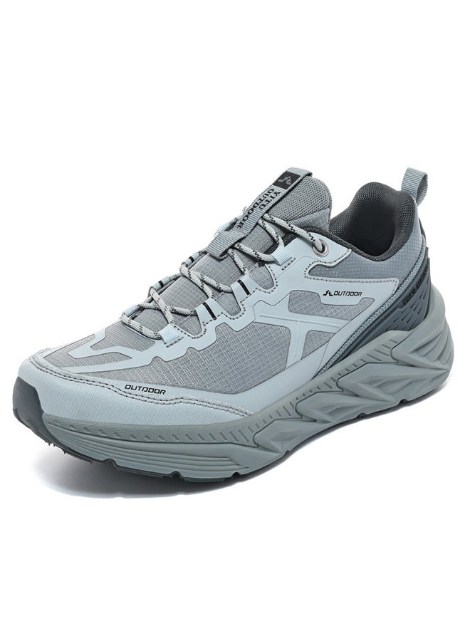 Outdoor Running Shoes For Men, Summer Non-slip Shock-absorbing Sports And Leisure Shoes For Couples, Mesh  And Travel Trendy Shoes