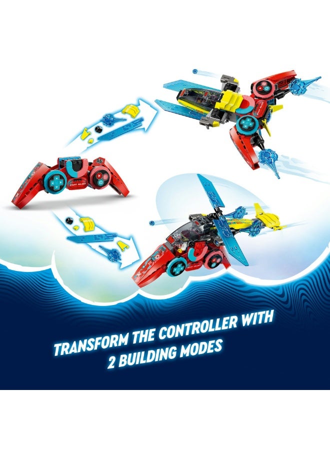 LEGO DREAMZzz 2in1 Cooper’s Gaming Controller Jet Set 71489 (Age 7+, 266 Pieces) - Image 4