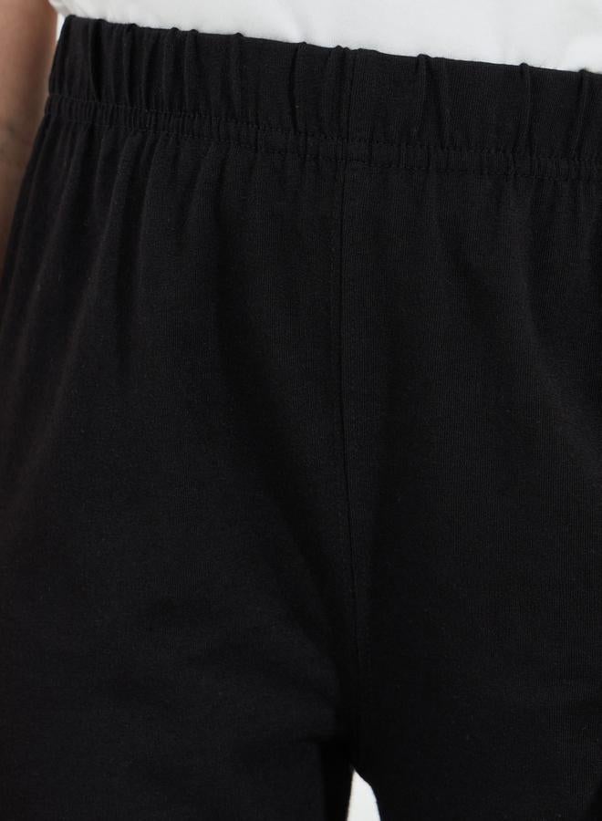 Styli Basic Capri Length Leggings  - Image 3