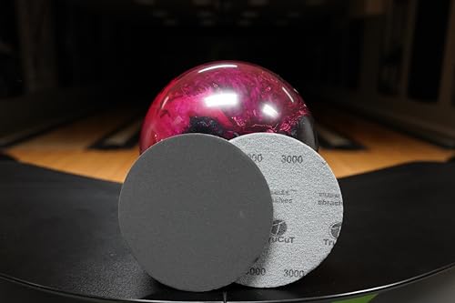 Creating the Difference TruCut Sanding Pad | 3000 grit | 6" Diameter | Sanding Pads Made for Bowling Balls | Bowling Ball Resurfacing Pads | Surface Management | Bowling Ball Restoration - Image 2