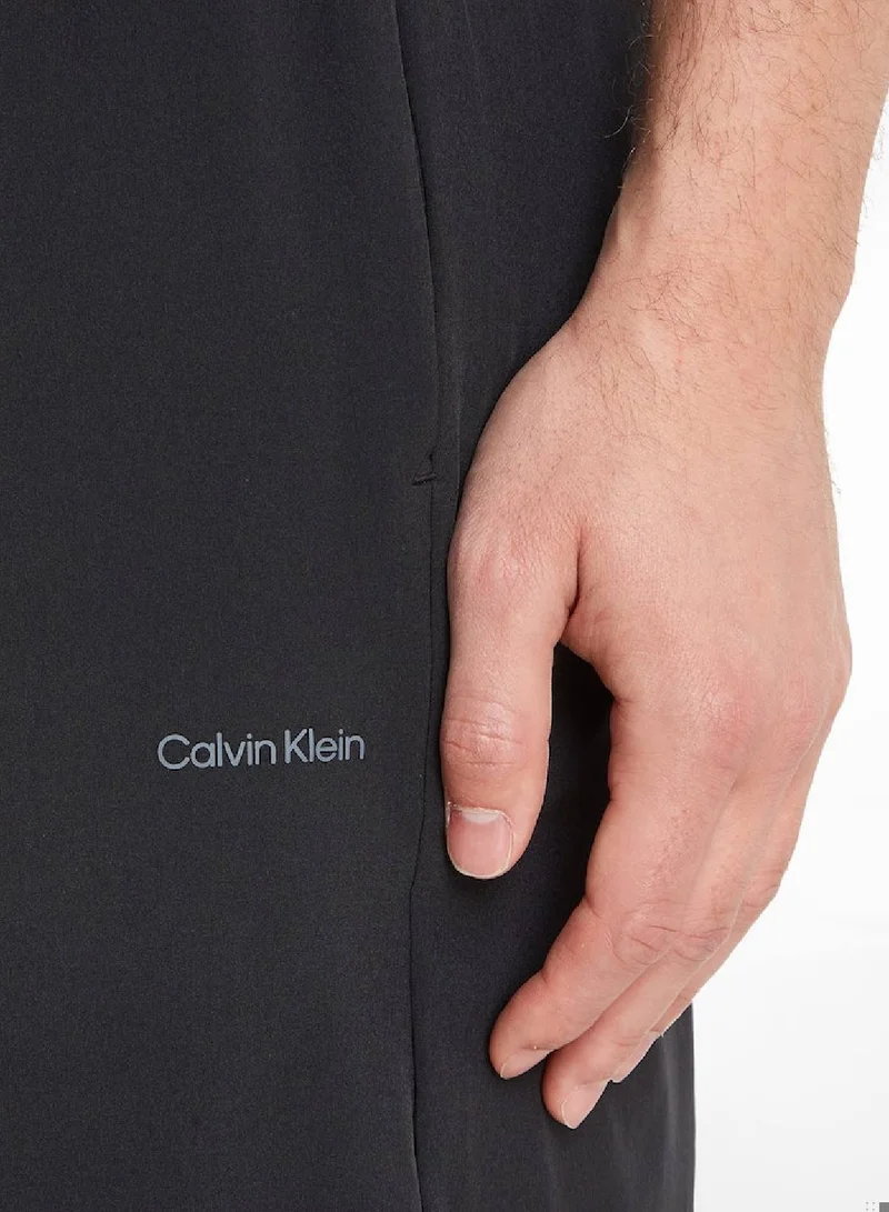 CALVIN KLEIN Calvin Klein Men's Woven Shorts - Sportswear - Polyester , Black